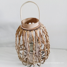 Candle Lantern 100% Handmade Weaving Lantern